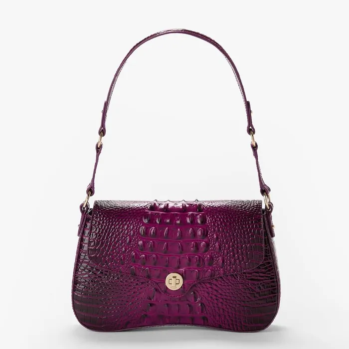 Women Brahmin Shoulder Bags Nerida Sugar Plum Melbourne