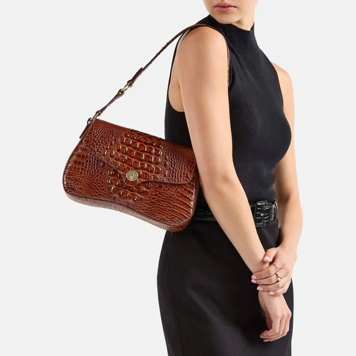 Women Brahmin Shoulder Bags Nerida Sugar Plum Melbourne