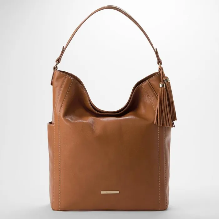 Women Brahmin Shoulder Bags Parin Tan Cloverly