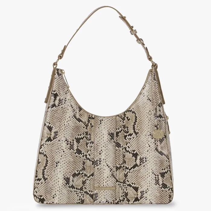 Women Brahmin Shoulder Bags Tabitha Beige Sandcastle