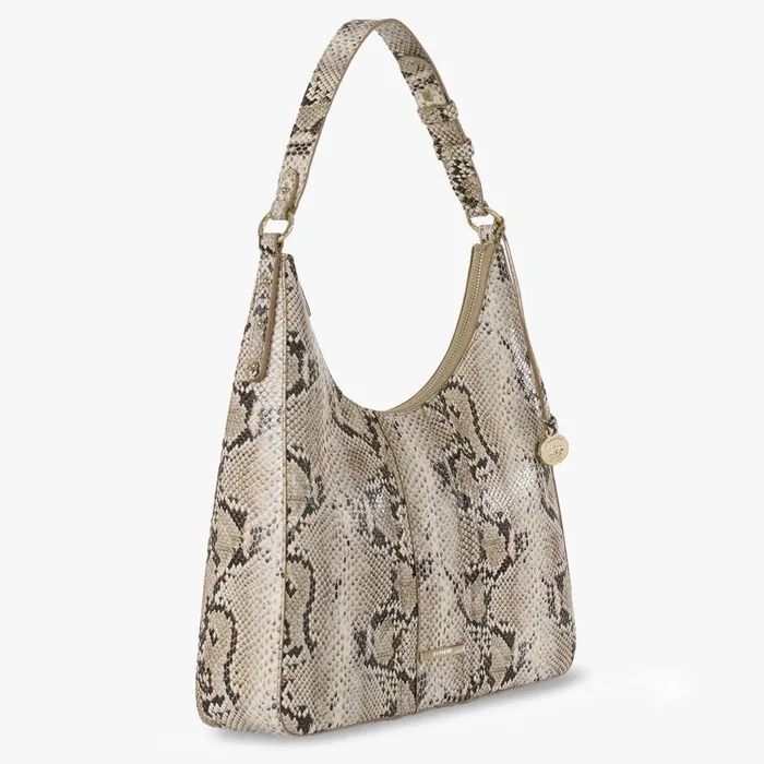 Women Brahmin Shoulder Bags Tabitha Beige Sandcastle