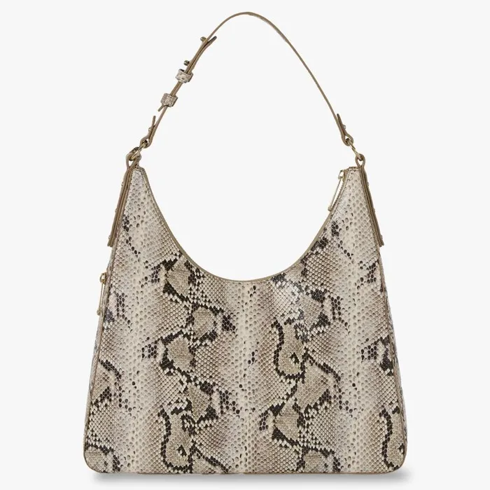 Women Brahmin Shoulder Bags Tabitha Beige Sandcastle