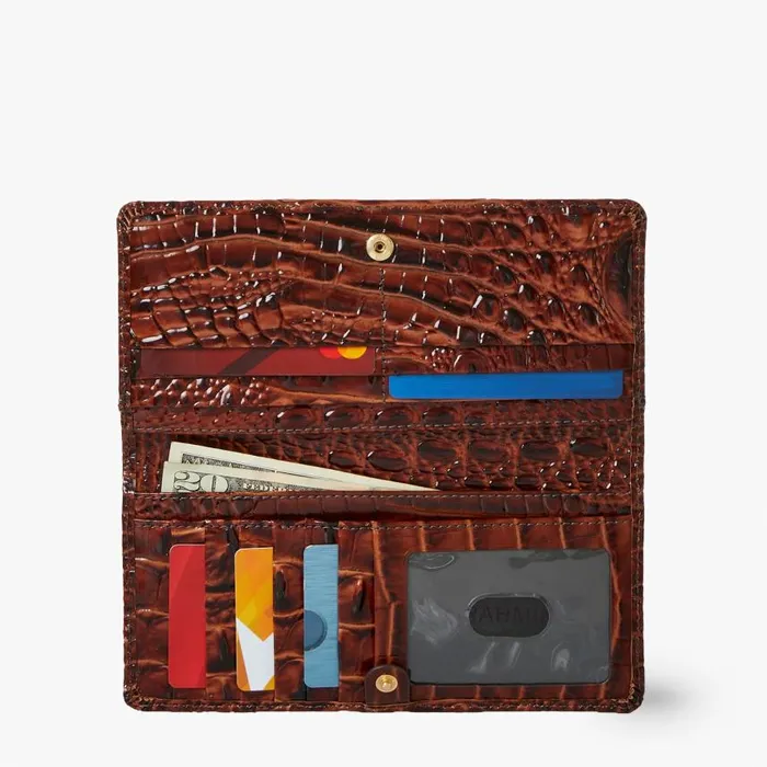 Women Brahmin Wallets and Wristlets Ady Wallet Beige Sandcastle