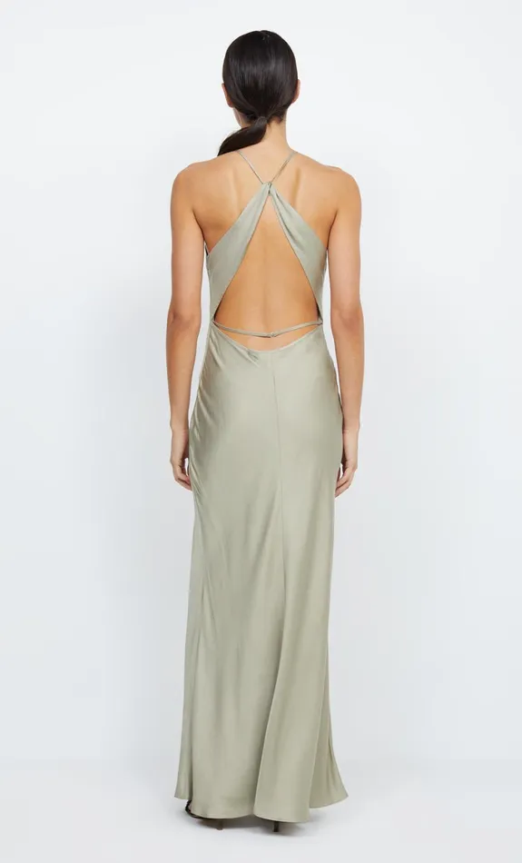 Women Bridesmaids Bec Bridge ADORE HALTER MAXI DRESS Sage