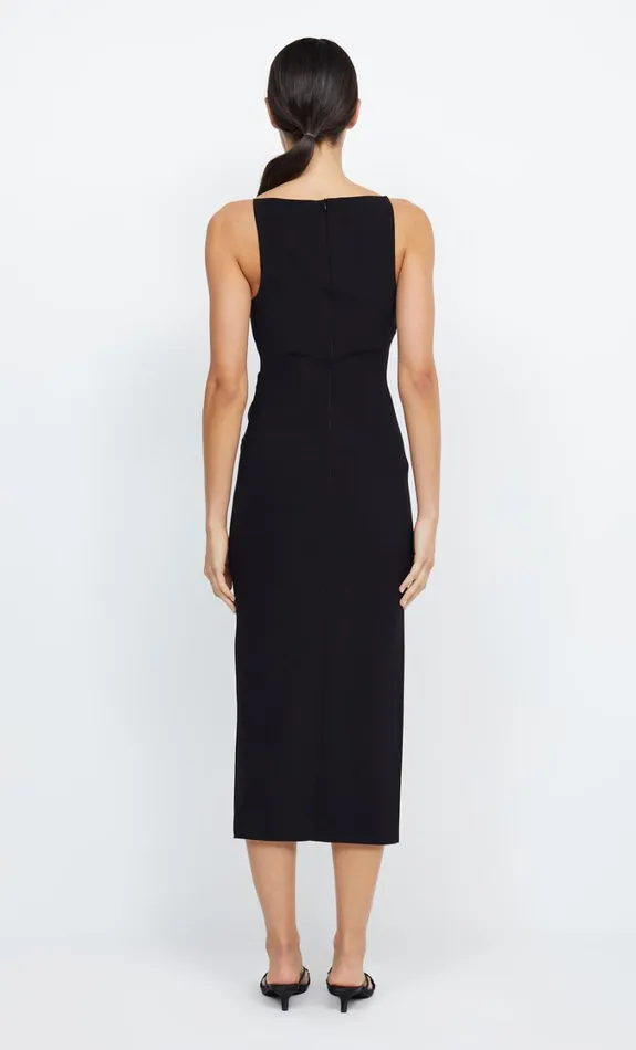 Women Bridesmaids Bec Bridge BE MINE TUCK DRESS Black