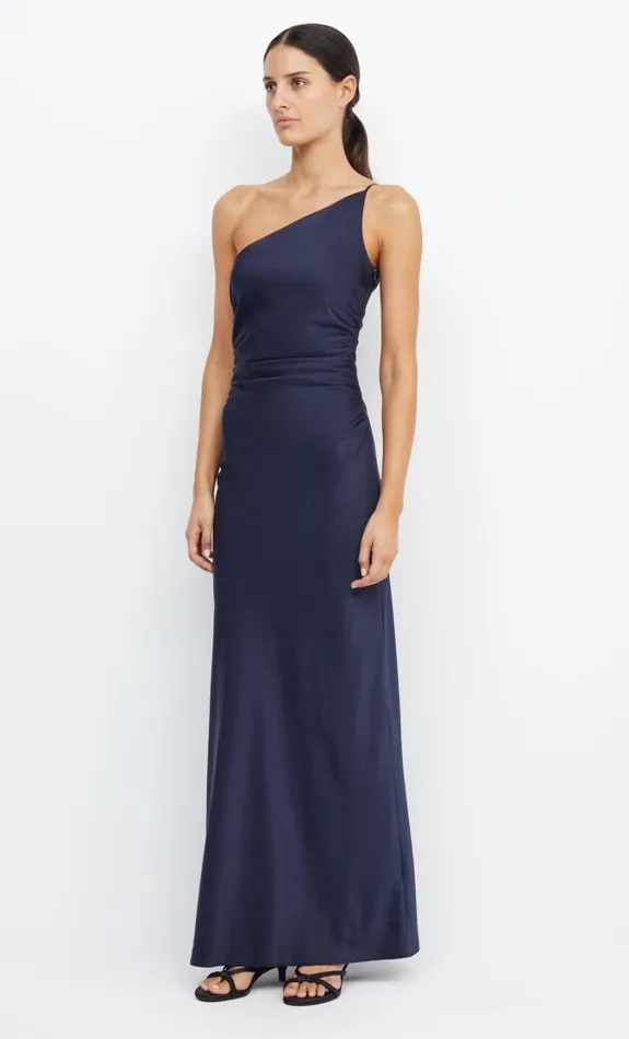 Women Bridesmaids Bec Bridge ETERNITY ASYM MAXI DRESS Ink