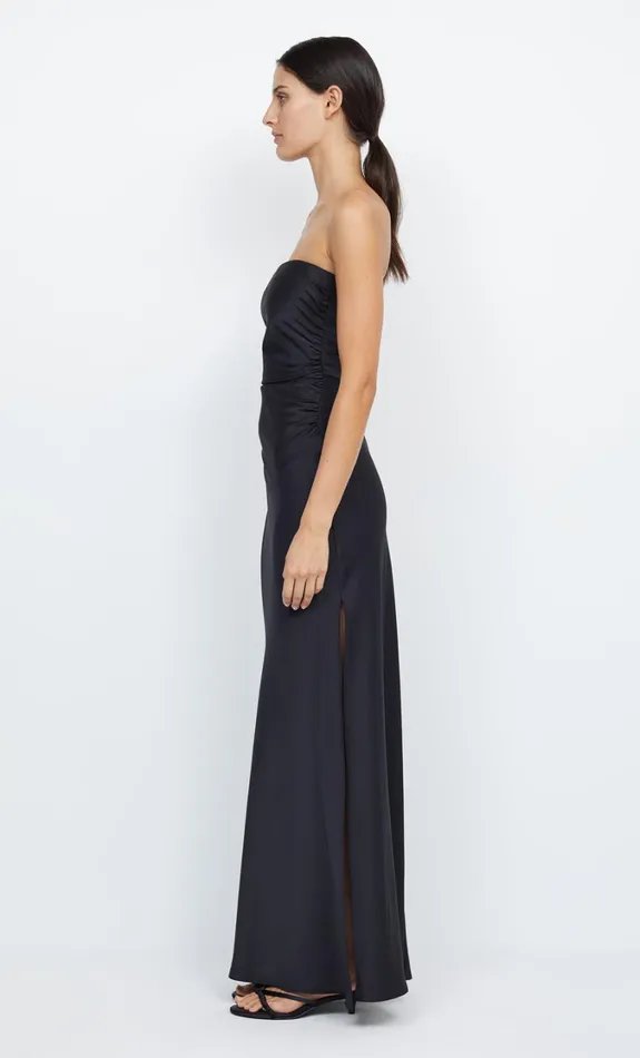 Women Bridesmaids Bec Bridge ETERNITY STRAPLESS MAXI Black
