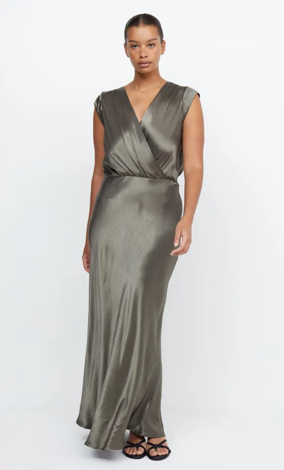Women Bridesmaids Bec Bridge MOON DANCE MAXI DRESS Dark Willow
