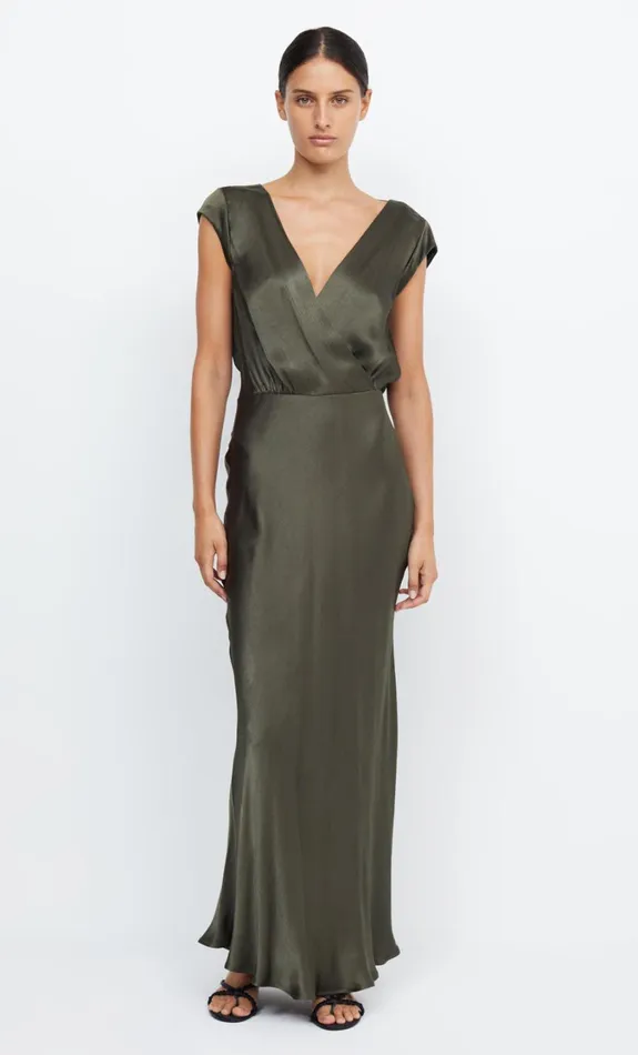 Women Bridesmaids Bec Bridge MOON DANCE MAXI DRESS Dark Willow