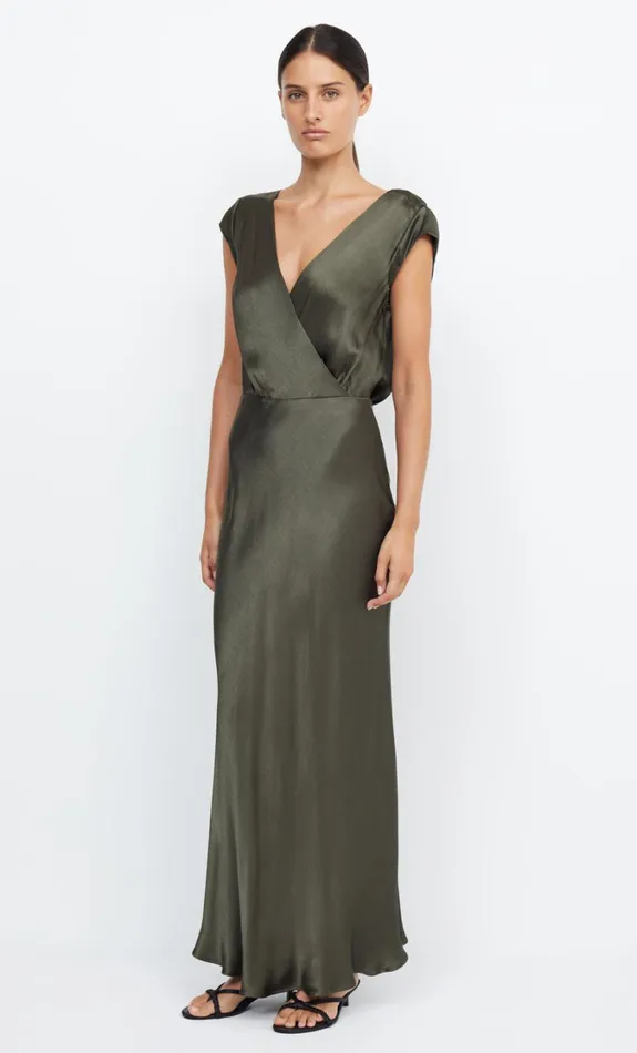 Women Bridesmaids Bec Bridge MOON DANCE MAXI DRESS Dark Willow