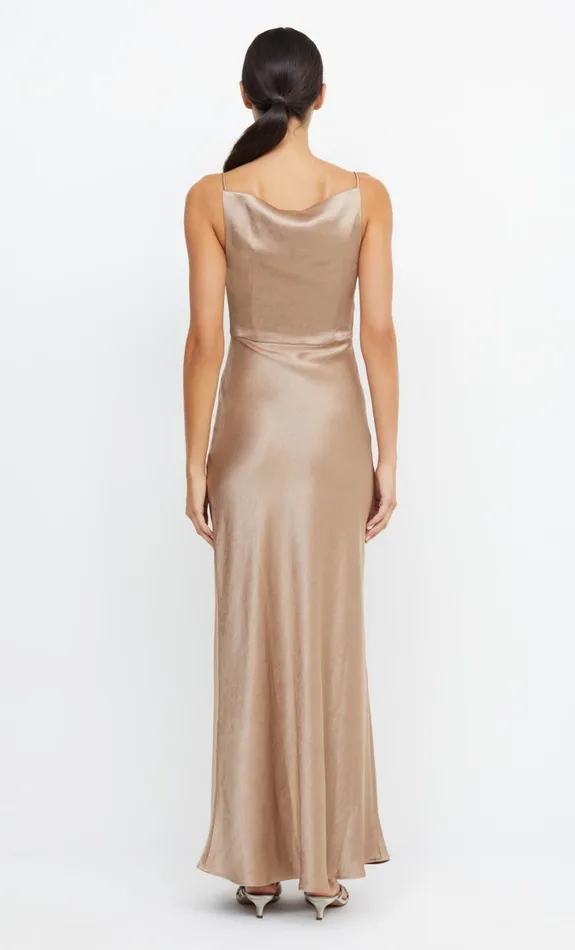 Women Bridesmaids Bec Bridge THE DREAMER MAXI DRESS Golden