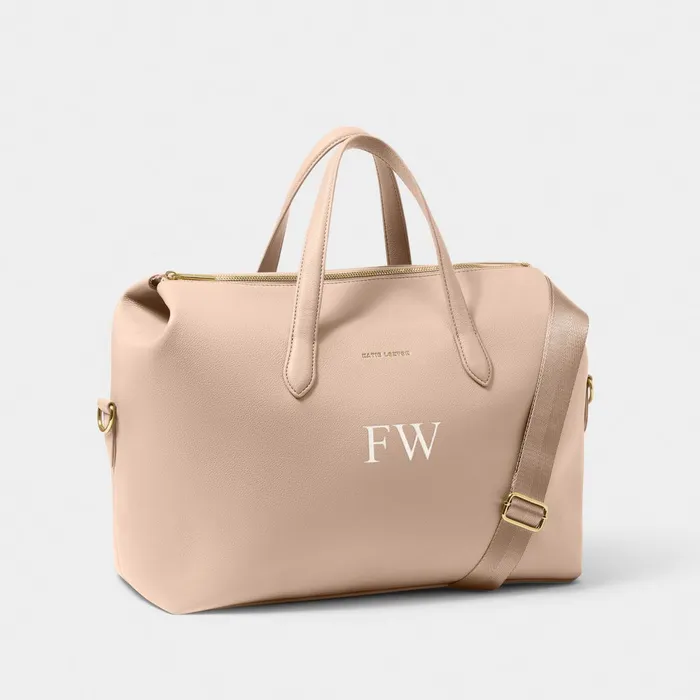 Women Cabin Bags and Suitcases Katie Loxton Milan Nude Pink Cabin Bag 8211 Vegan Leather