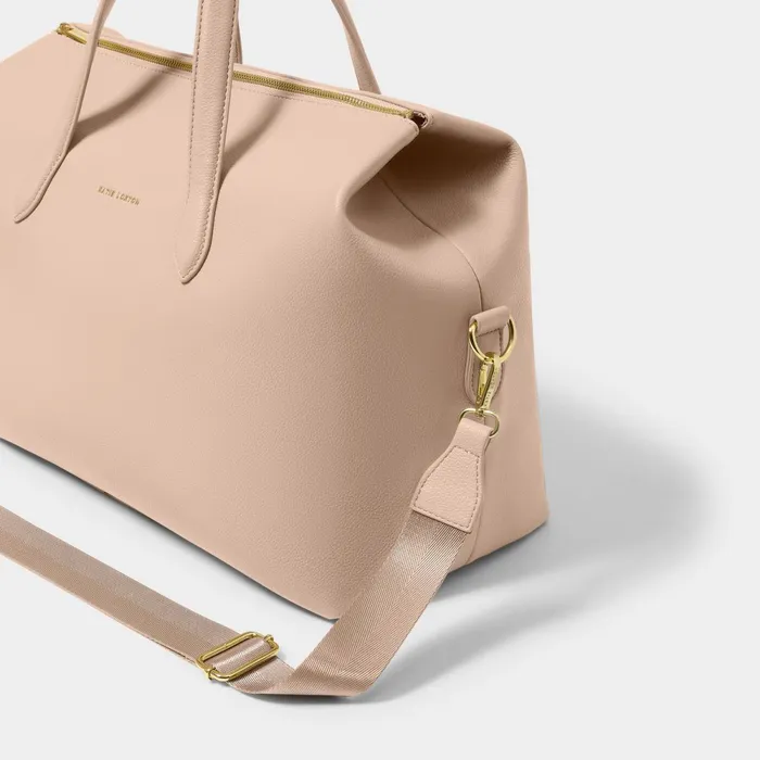 Women Cabin Bags and Suitcases Katie Loxton Milan Nude Pink Cabin Bag 8211 Vegan Leather