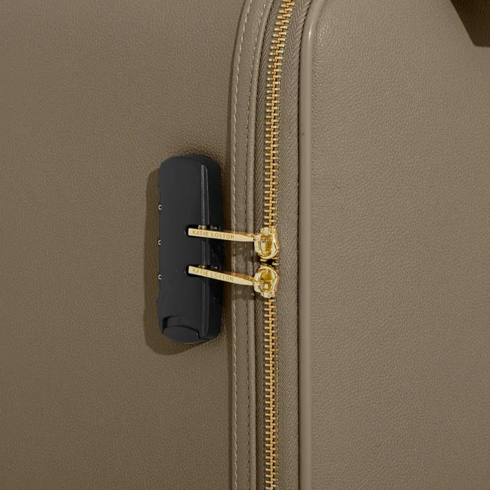 Women Cabin Bags and Suitcases Katie Loxton Oxford Cabin Suitcase 8211 Mink