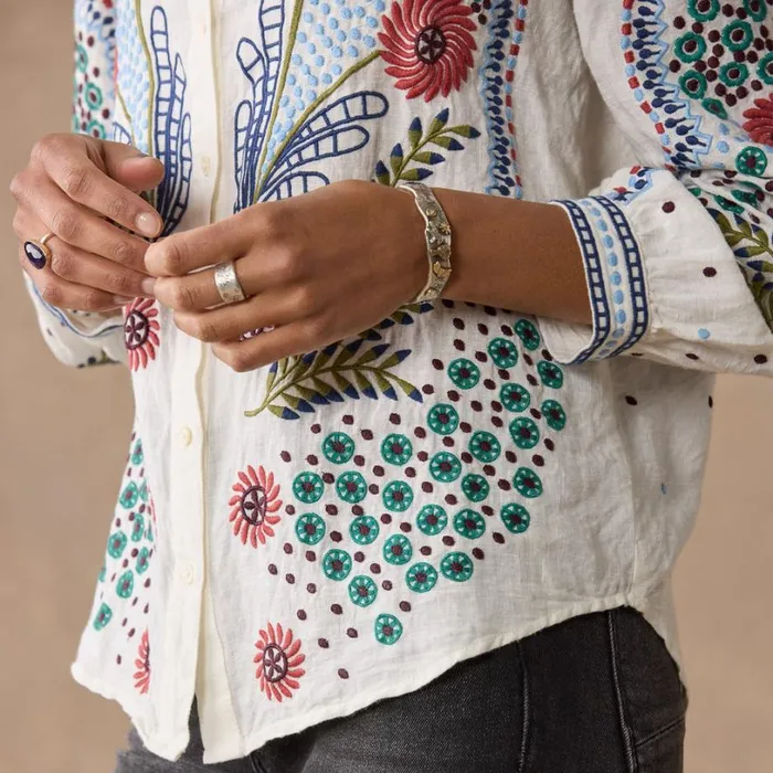 Women Canyon Sunset Shirt White Sundance Catalog Tops Women Canyon Sunset Shirt White Sundance Catalog Tops
