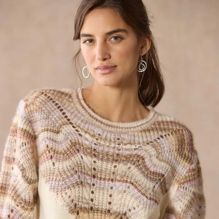 Women Carito Sweater Mocha Sundance Catalog Sweaters