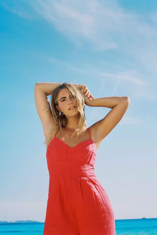 Women Casual Dresses Free People Allana Jumpsuit Ignition