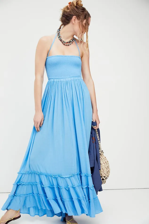 Women Casual Dresses Free People Extratropical Maxi Dress Adonis