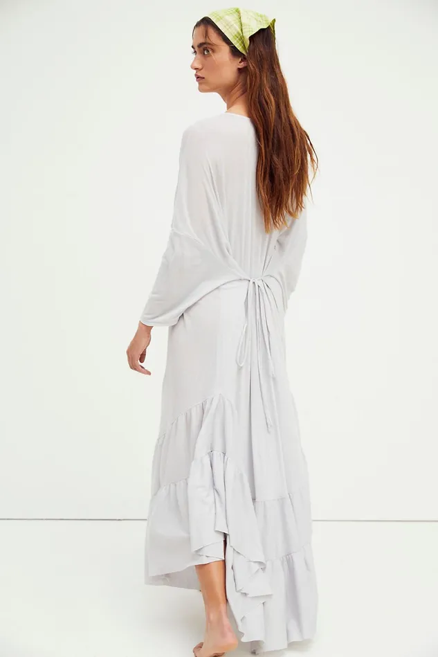 Women Casual Dresses Free People Sun Seeker Maxi Dress Marble