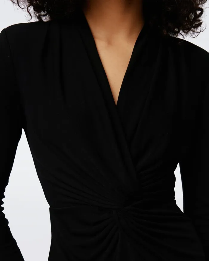 Women Clarissa Top Black DVF Tops