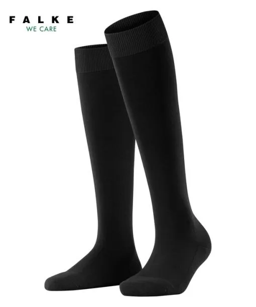 Women ClimaWool Women Kneehigh Socks Black FALKE Knee High Socks