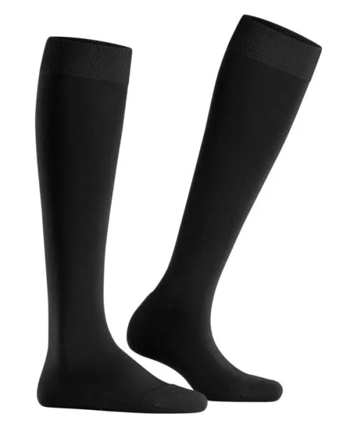 Women ClimaWool Women Kneehigh Socks Black FALKE Knee High Socks