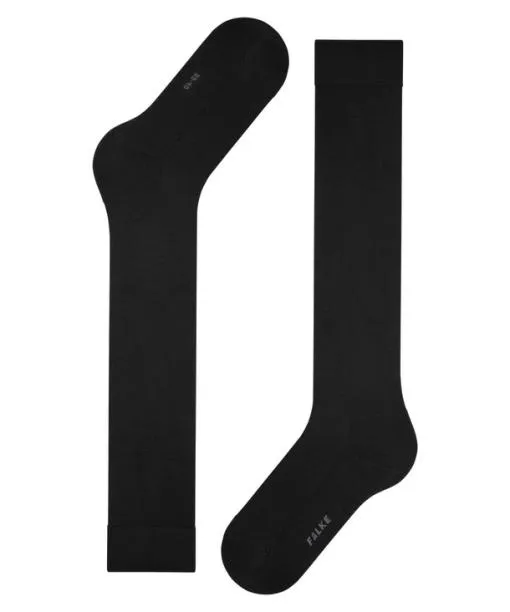 Women ClimaWool Women Kneehigh Socks Black FALKE Knee High Socks