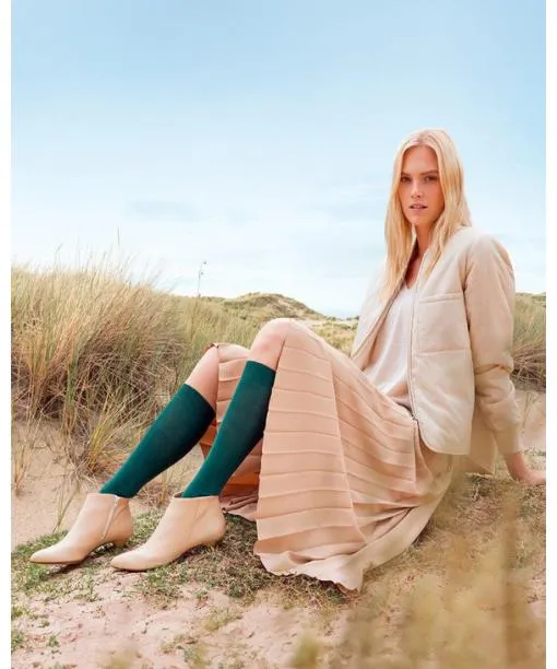 Women ClimaWool Women Kneehigh Socks Cream FALKE Knee High Socks