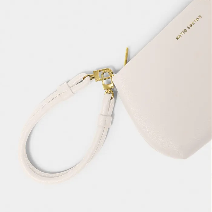 Women Clutch Bags and Pouches Katie Loxton Asha Clutch Bag In Off White