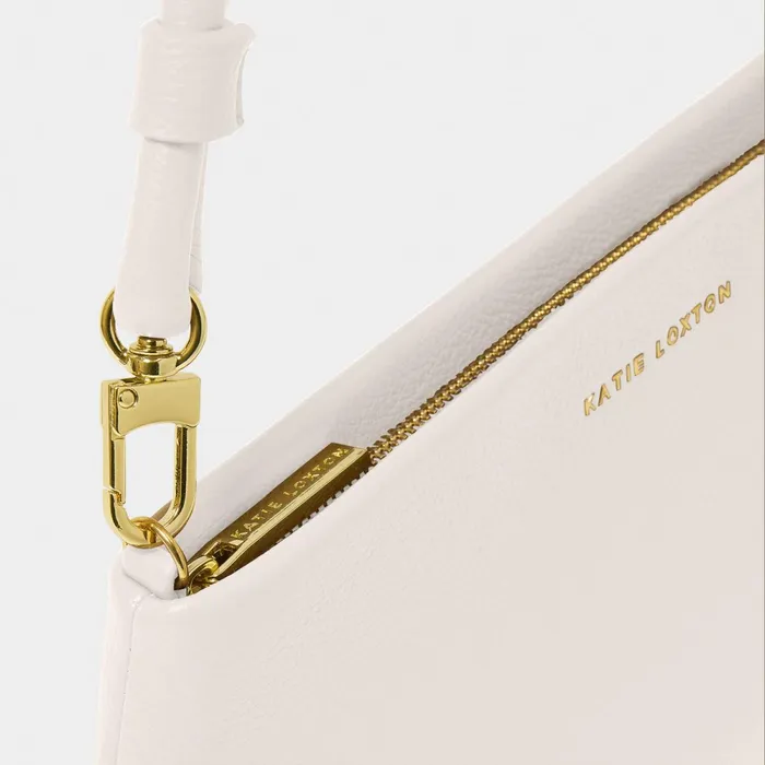 Women Clutch Bags and Pouches Katie Loxton Asha Clutch Bag In Off White