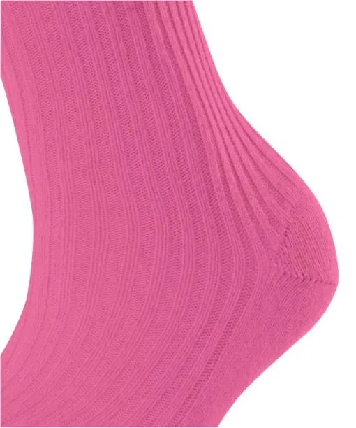 Women Cosy Wool Boot Women Socks Pink FALKE Socks