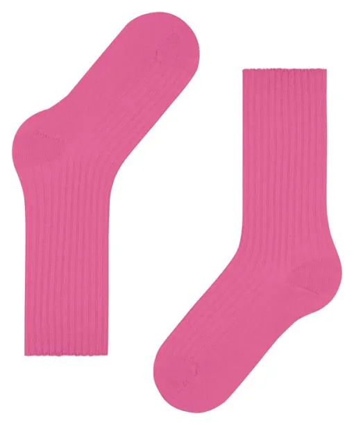 Women Cosy Wool Boot Women Socks Pink FALKE Socks