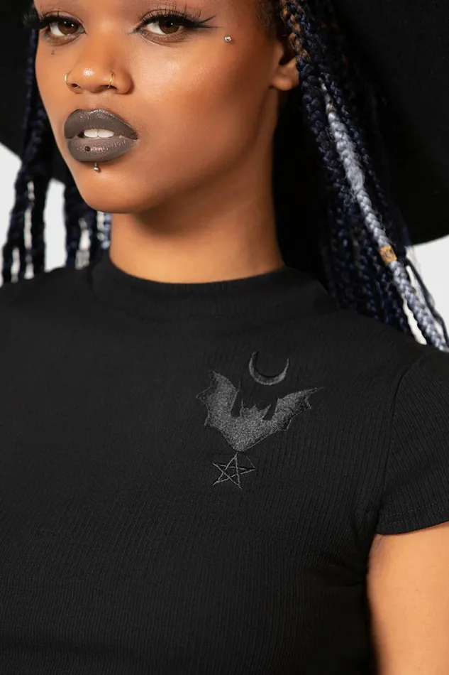 Women Crop Killstar Alchemistry Top