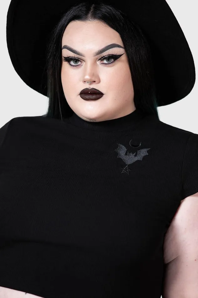 Women Crop Killstar Alchemistry Top