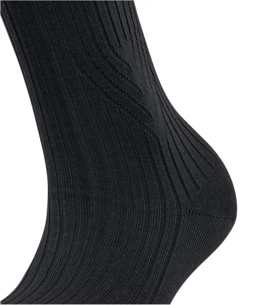 Women Cross Knit Women Socks Black FALKE Socks