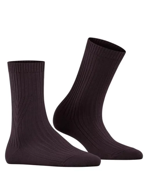 Women Cross Knit Women Socks Blackberry FALKE Socks