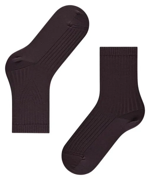 Women Cross Knit Women Socks Blackberry FALKE Socks