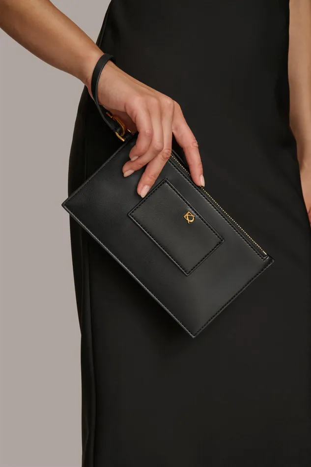 Women Crossbody Bags And Satchels Donna Karan SETAUKET CROSSBODY BAG Black