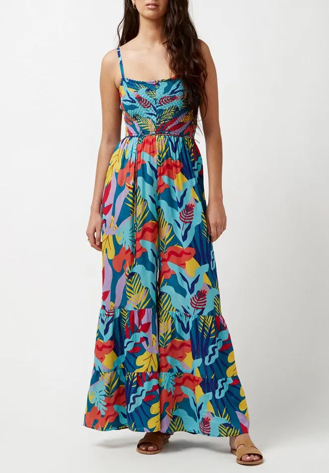 Women Dannika Rainforest Lake Jumpsuit Rainforest Lake Buffalo David Bitton Dresses and Jumpsuits