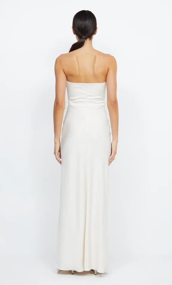 Women Dresses Bec Bridge ETERNITY STRAPLESS MAXI Cream
