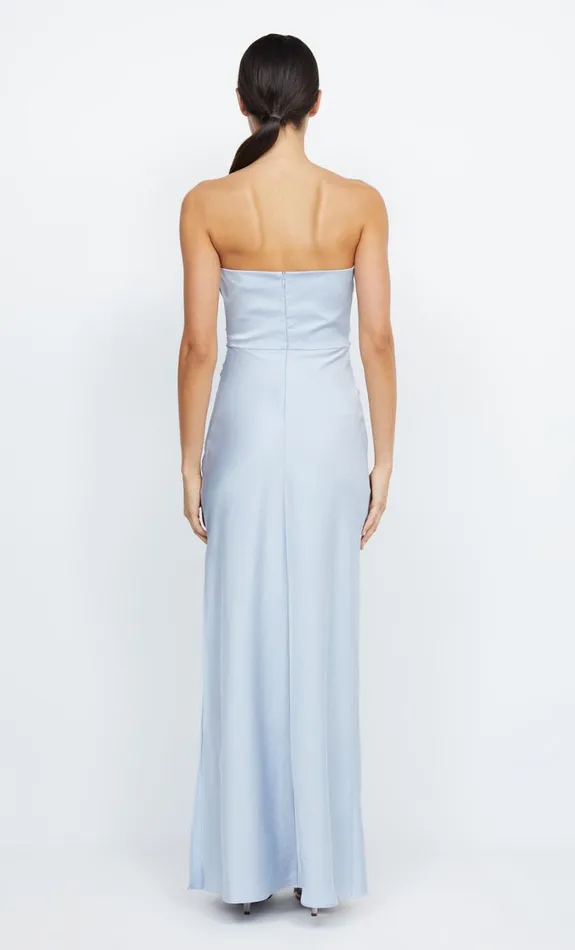 Women Dresses Bec Bridge ETERNITY STRAPLESS MAXI Dusty Blue