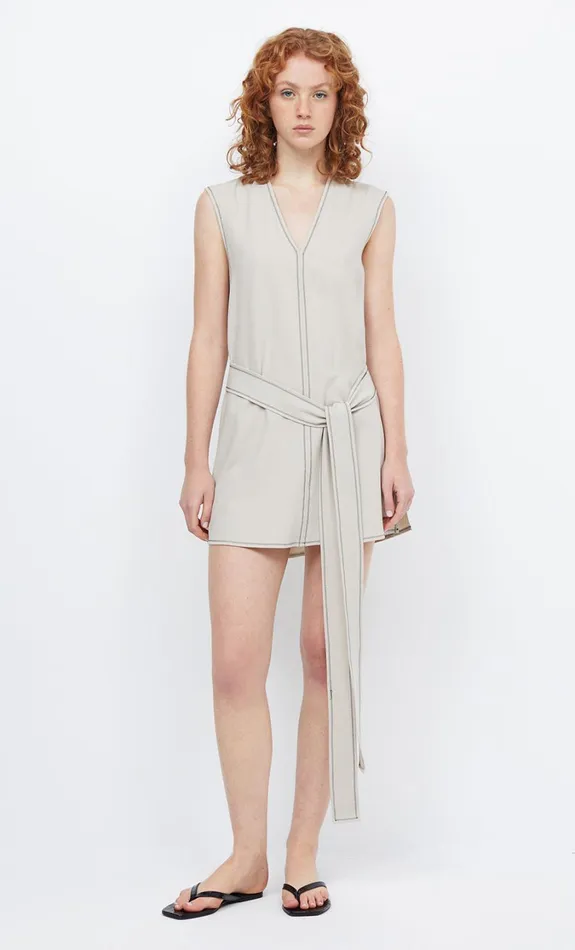 Women Dresses Bec Bridge HALLIE V TUNIC Cement