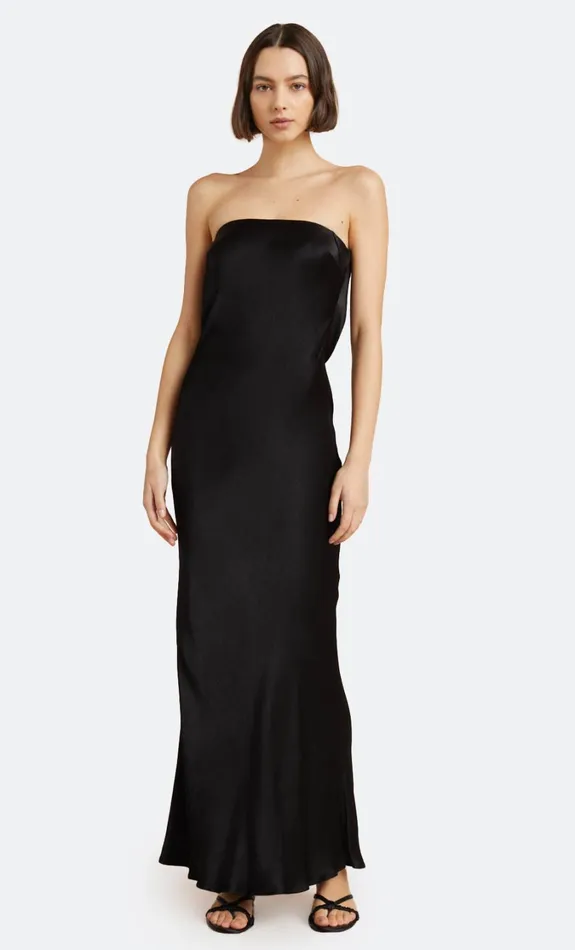 Women Dresses Bec Bridge MOON DANCE STRAPLESS DRESS Black