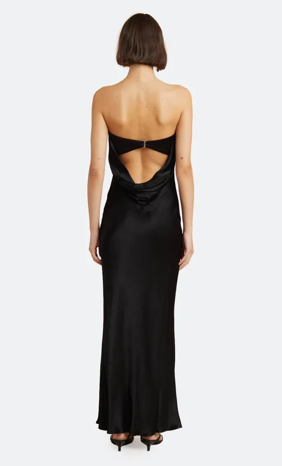 Women Dresses Bec Bridge MOON DANCE STRAPLESS DRESS Black