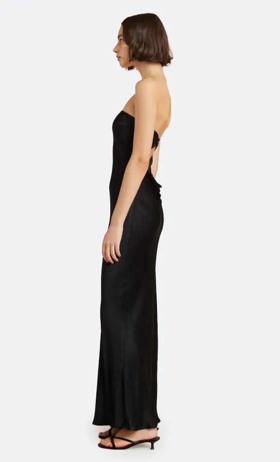 Women Dresses Bec Bridge MOON DANCE STRAPLESS DRESS Black