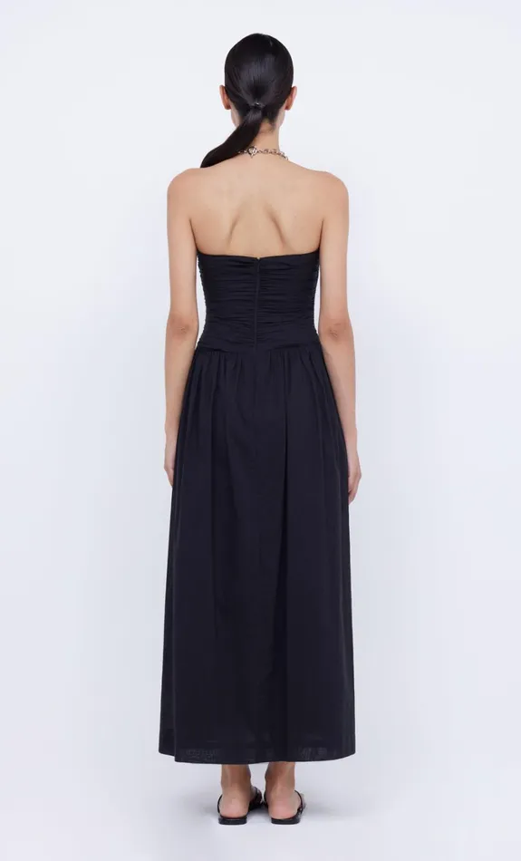 Women Dresses Bec Bridge PALMER STRAPLESS MAXI Black