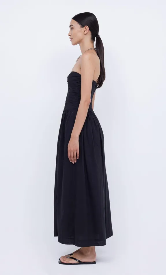 Women Dresses Bec Bridge PALMER STRAPLESS MAXI Black