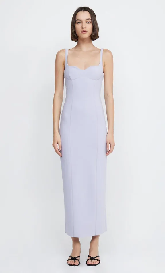 Women Dresses Bec Bridge ZOEY MIDI DRESS Pale Lilac