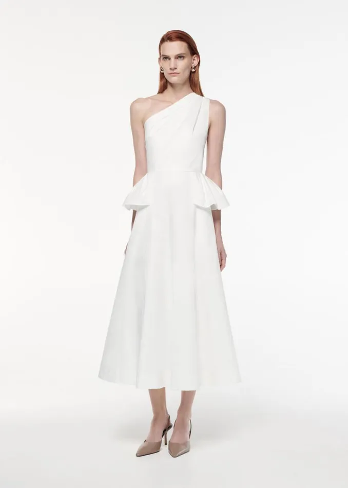 Women Dresses Roland Mouret Asymmetric Hip Detail Dress