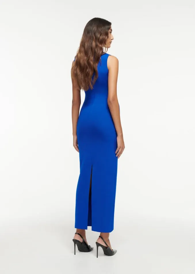 Women Dresses Roland Mouret Flat Knit Bow Maxi Dress